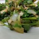 Paleo style stir fried kangkong and whiting