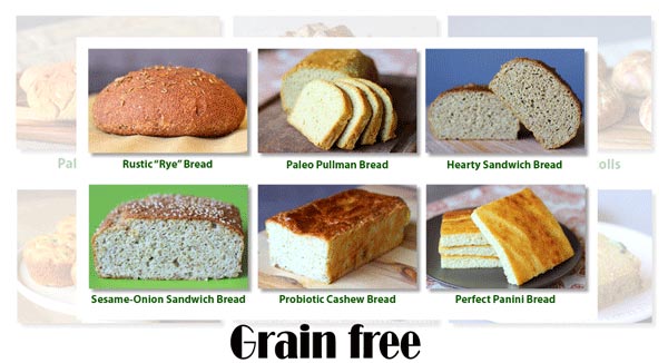 Grain free bread recipes