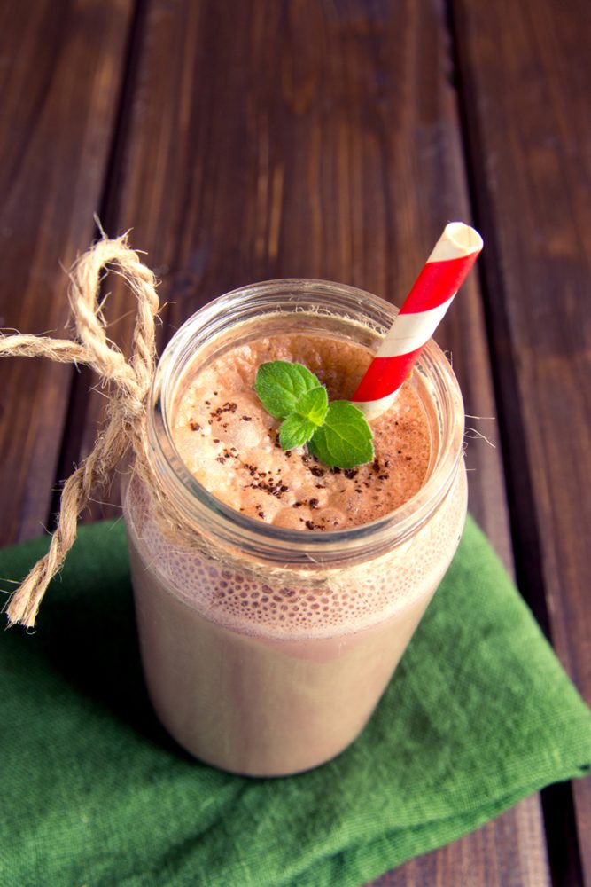 Chocolate smoothie